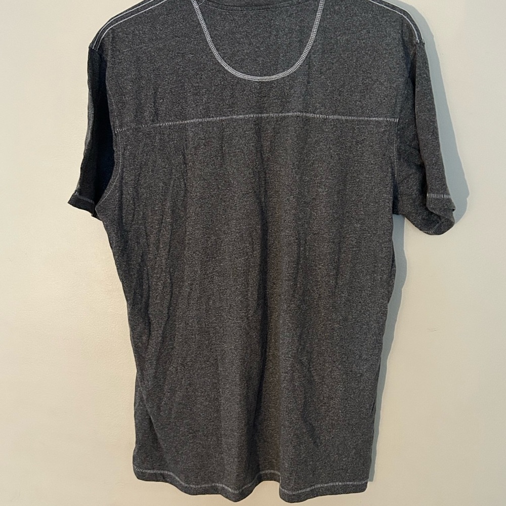 {PD&C} - Size L- Grey short sleeve with white stitching - Picture 4 of 4